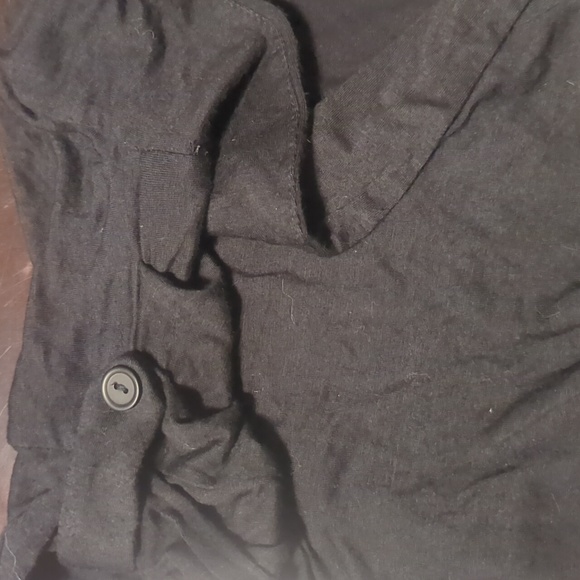 Anthropologie soft black jumpsuit - Picture 5 of 8